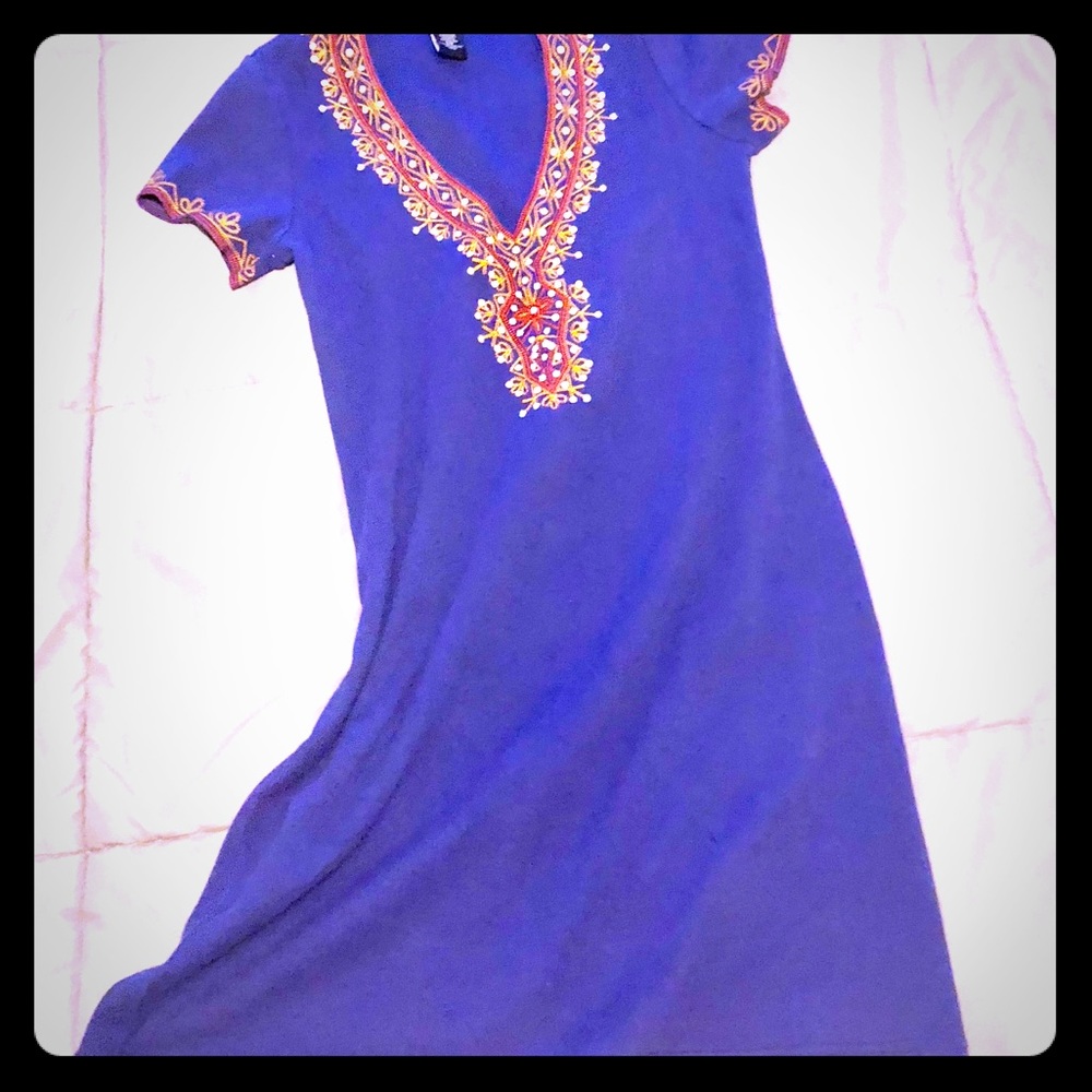 ‼️sale‼️Short sleeved purple dress